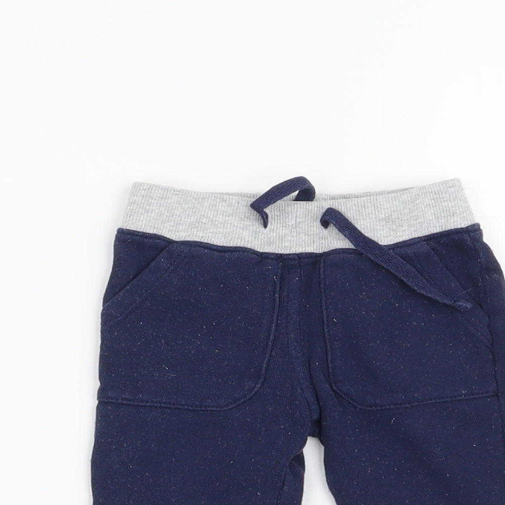 John Lewis Boys Blue   Sweatpants Trousers Size 0-3 Months