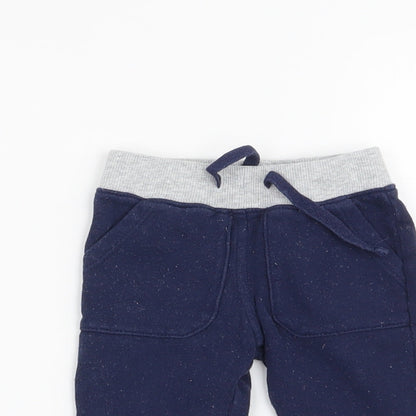 John Lewis Boys Blue   Sweatpants Trousers Size 0-3 Months