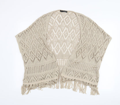 Atmosphere Womens Beige   Cardigan Jumper Size 14