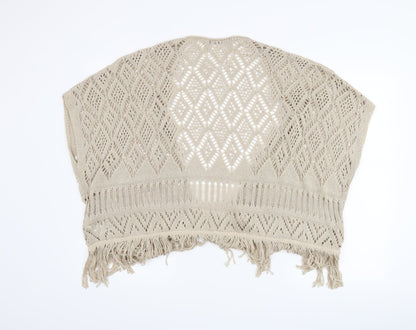 Atmosphere Womens Beige   Cardigan Jumper Size 14