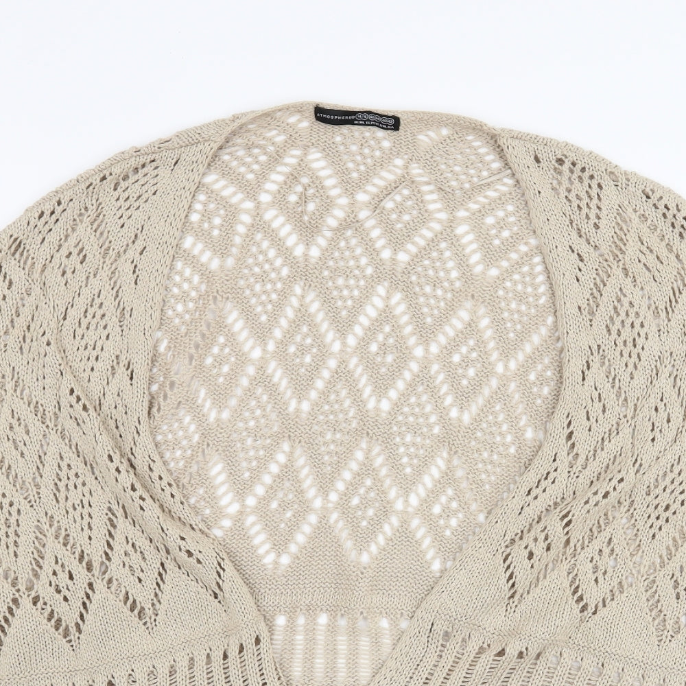 Atmosphere Womens Beige   Cardigan Jumper Size 14