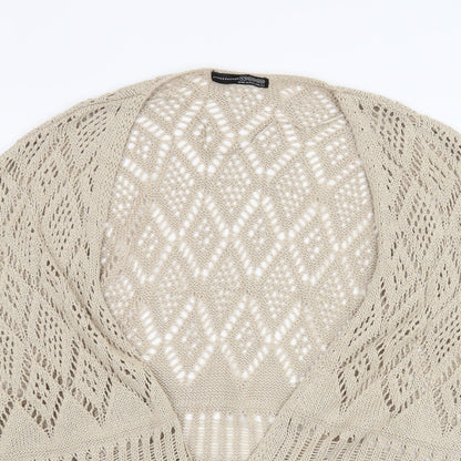 Atmosphere Womens Beige   Cardigan Jumper Size 14