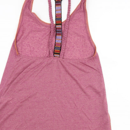 Womens UK Size 10 NEXT Pink Basic Tank