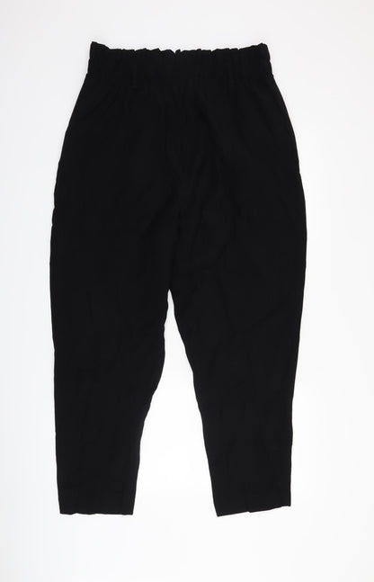 New Look Womens Black   Trousers  Size 14 L25 in