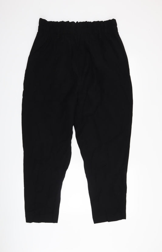 New Look Womens Black   Trousers  Size 14 L25 in