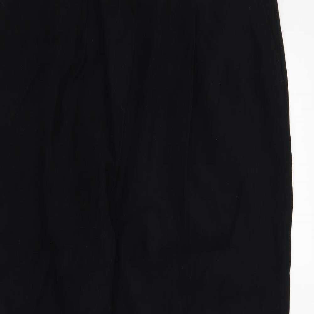 New Look Womens Black   Trousers  Size 14 L25 in