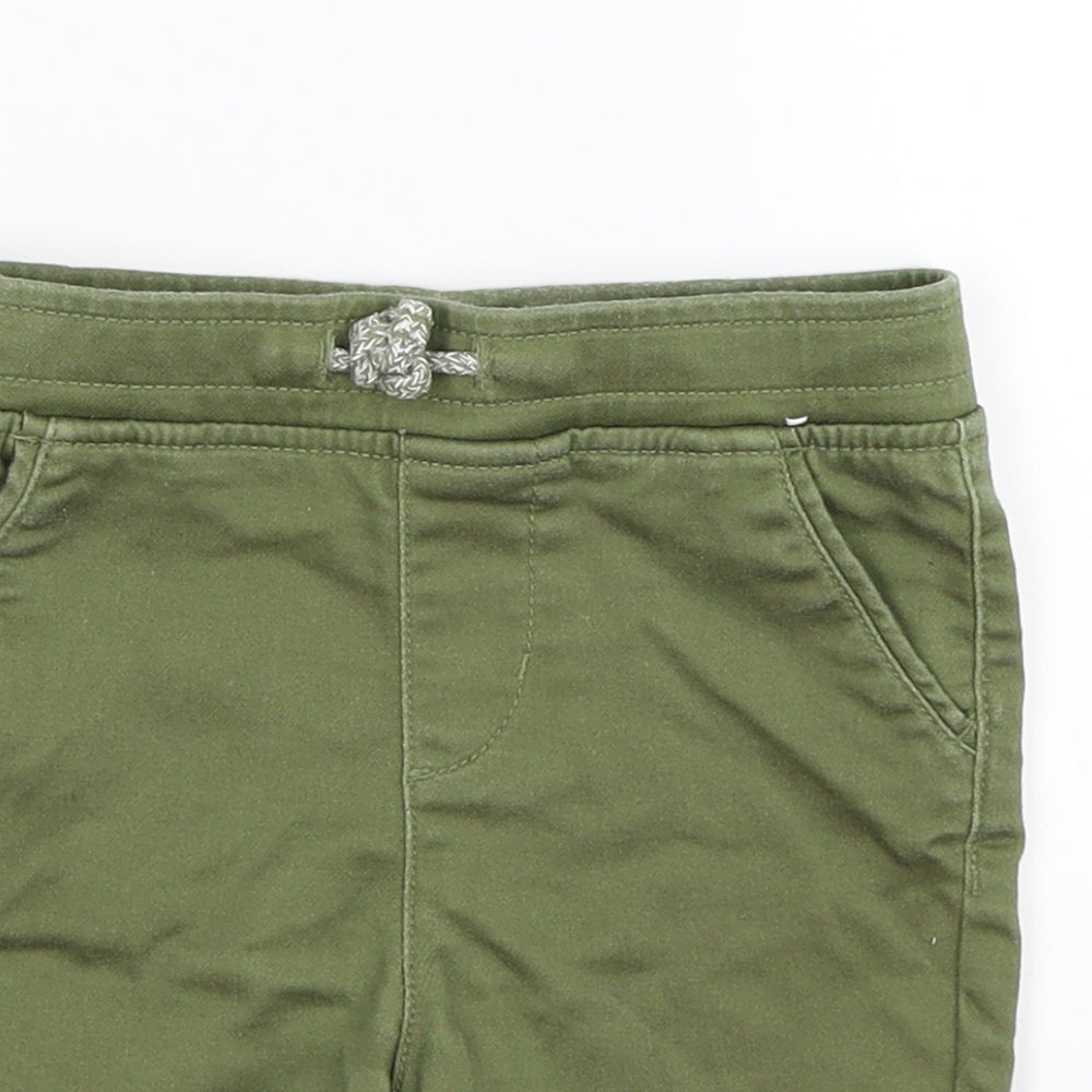 Primark Boys Green  Denim Chino Shorts Size 2-3 Years
