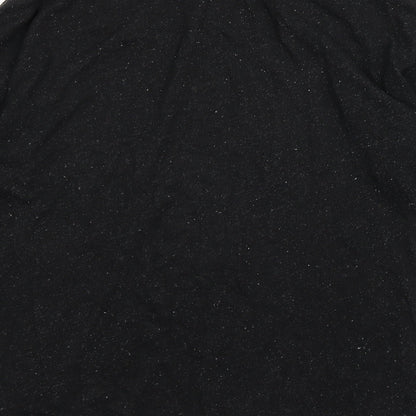 Divided Womens Black  Jersey Pullover Jumper Size 10  - take a chance