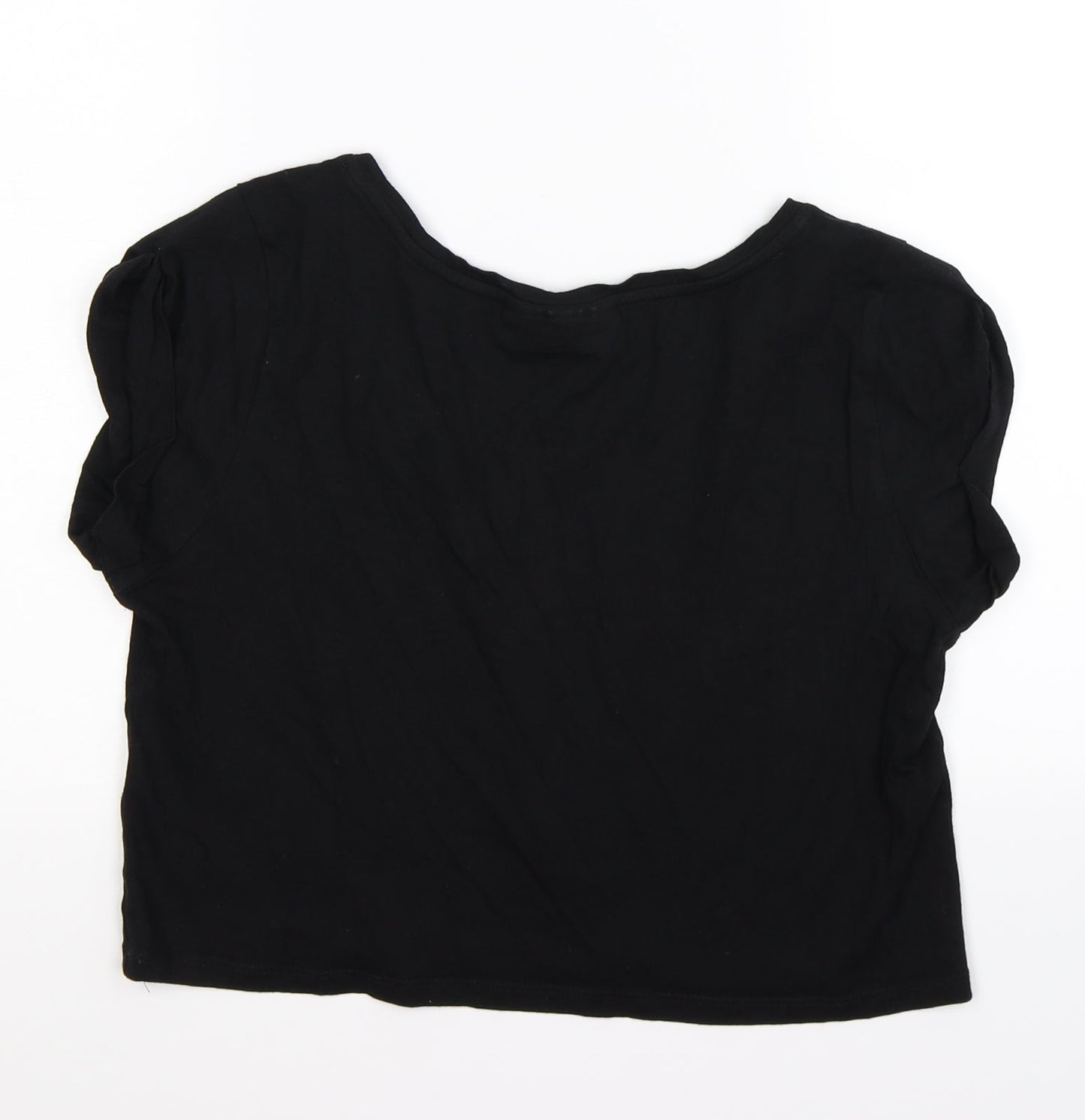 cosmic girl Womens Black   Basic T-Shirt Size S  - luxury