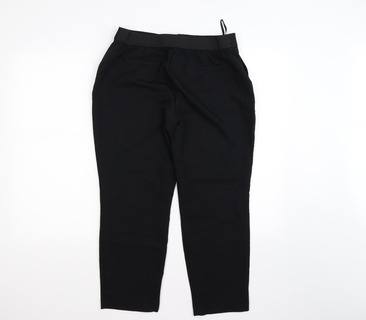 preorn Womens Black   Trousers  Size 12 L23 in