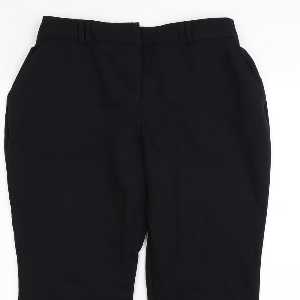 preorn Womens Black   Trousers  Size 12 L23 in