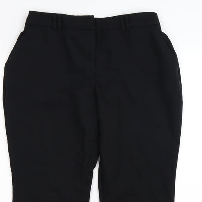 preorn Womens Black   Trousers  Size 12 L23 in
