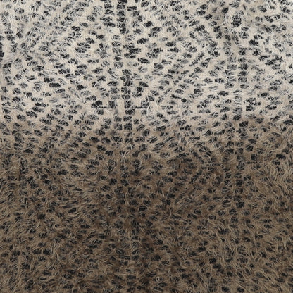 QED London Womens Brown Animal Print Knit Pullover Jumper Size M