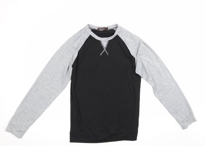 Life Liven Mens Black   Pullover Jumper