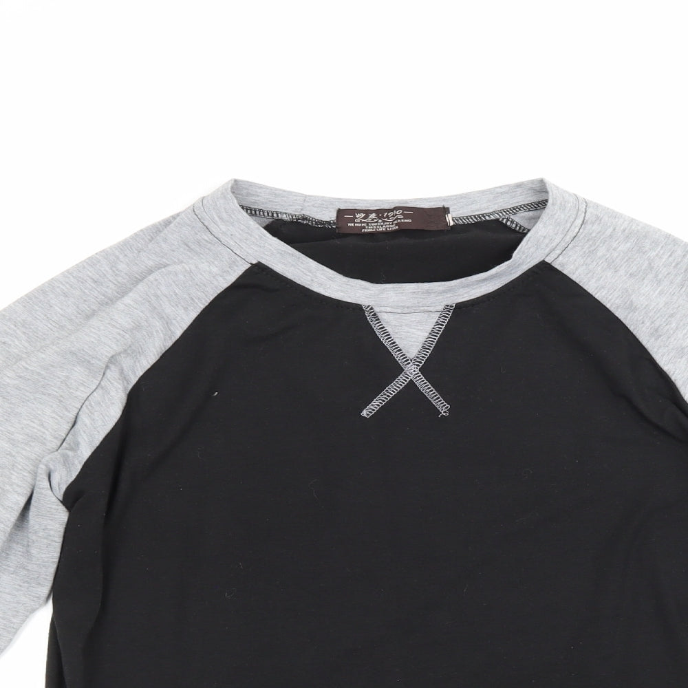 Life Liven Mens Black   Pullover Jumper