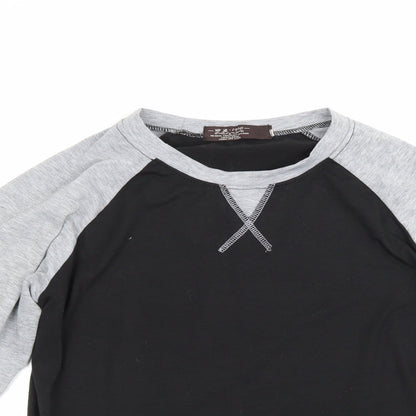 Life Liven Mens Black   Pullover Jumper