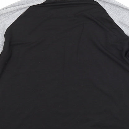 Life Liven Mens Black   Pullover Jumper