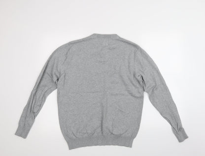 George Mens Grey   Pullover Jumper Size M