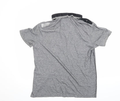 CWS Mens Grey    Polo Size L