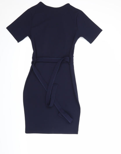 Boohoo Womens Blue   A-Line  Size 8