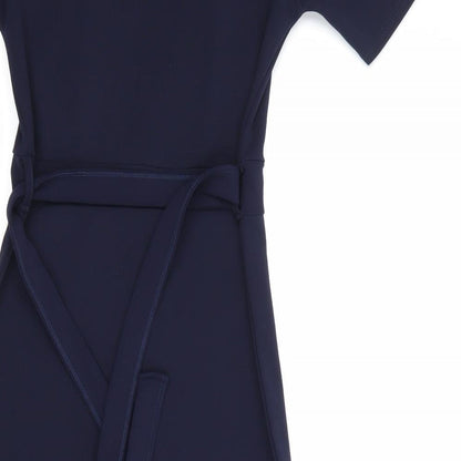 Boohoo Womens Blue   A-Line  Size 8