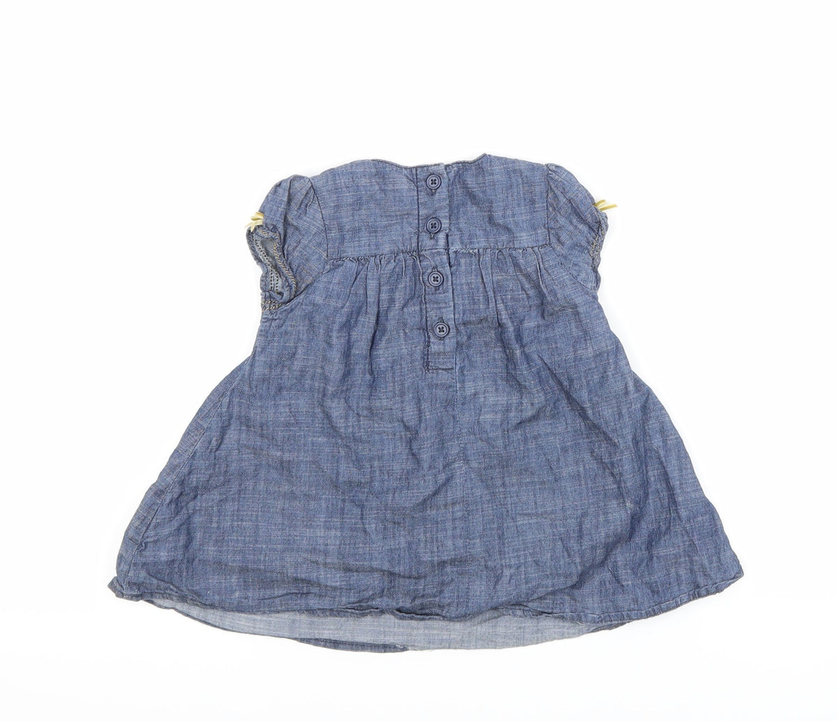 Back view of Next Blue A-Line, size 6-9, Months