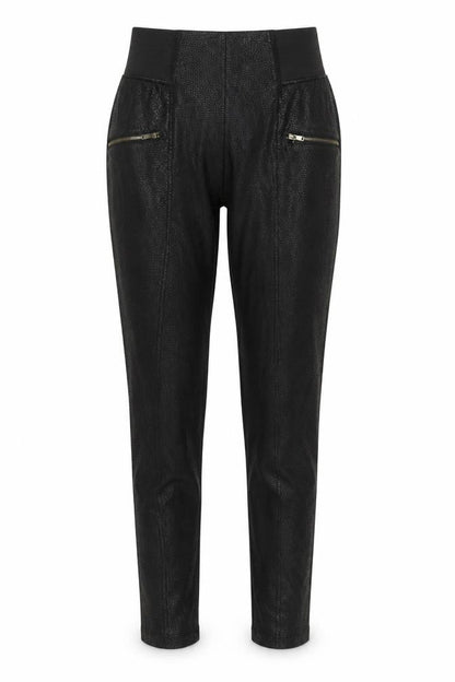 Chocolate Womens Beige Geometric  Trousers  Size S L27 in