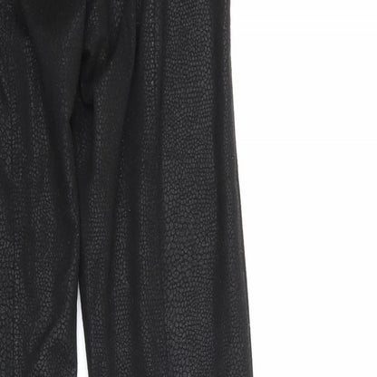 Chocolate Womens Beige Geometric  Trousers  Size S L27 in