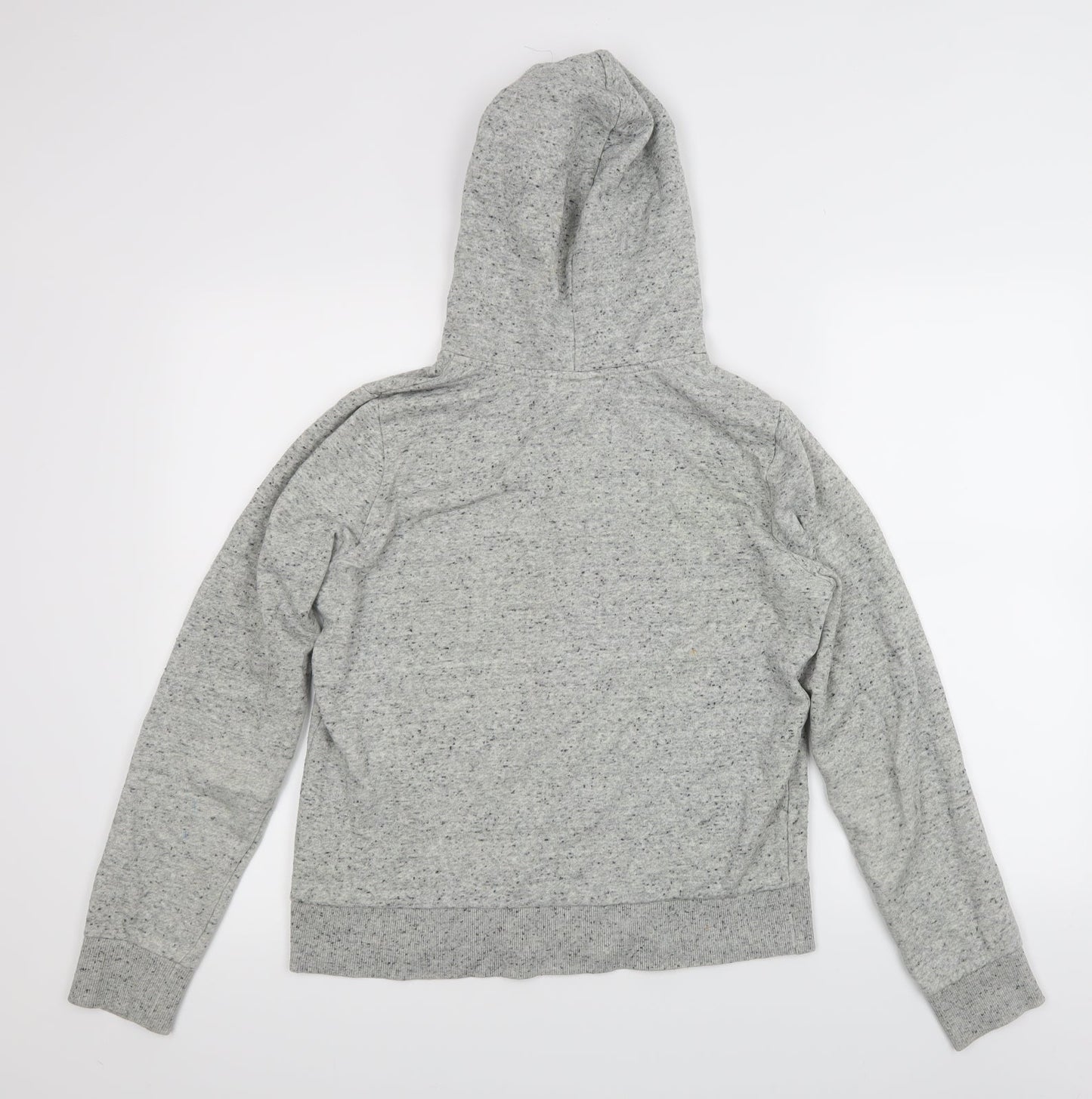 Mens UK Size M Divided Grey Full Zip Hoodie