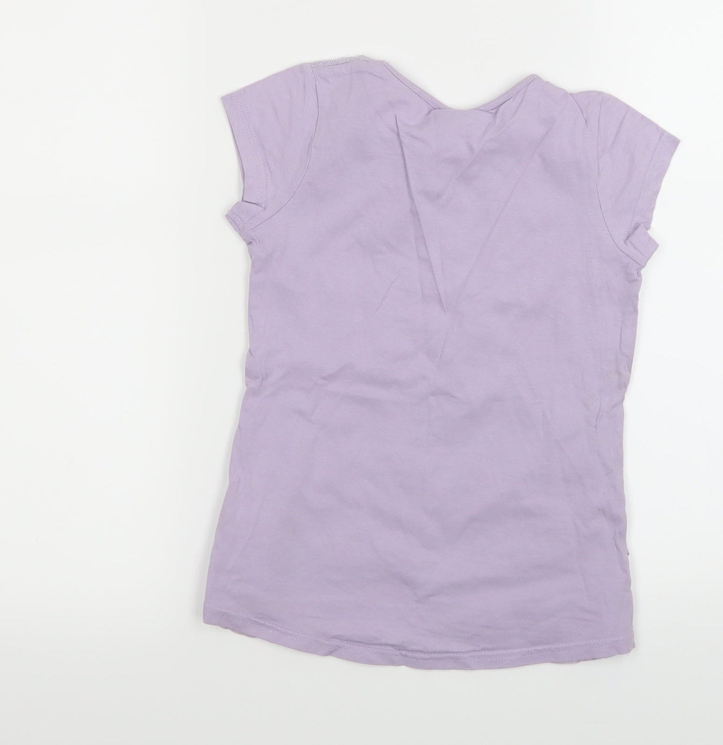 I love girls wear Girls Purple   Basic Blouse Size 6-7 Years