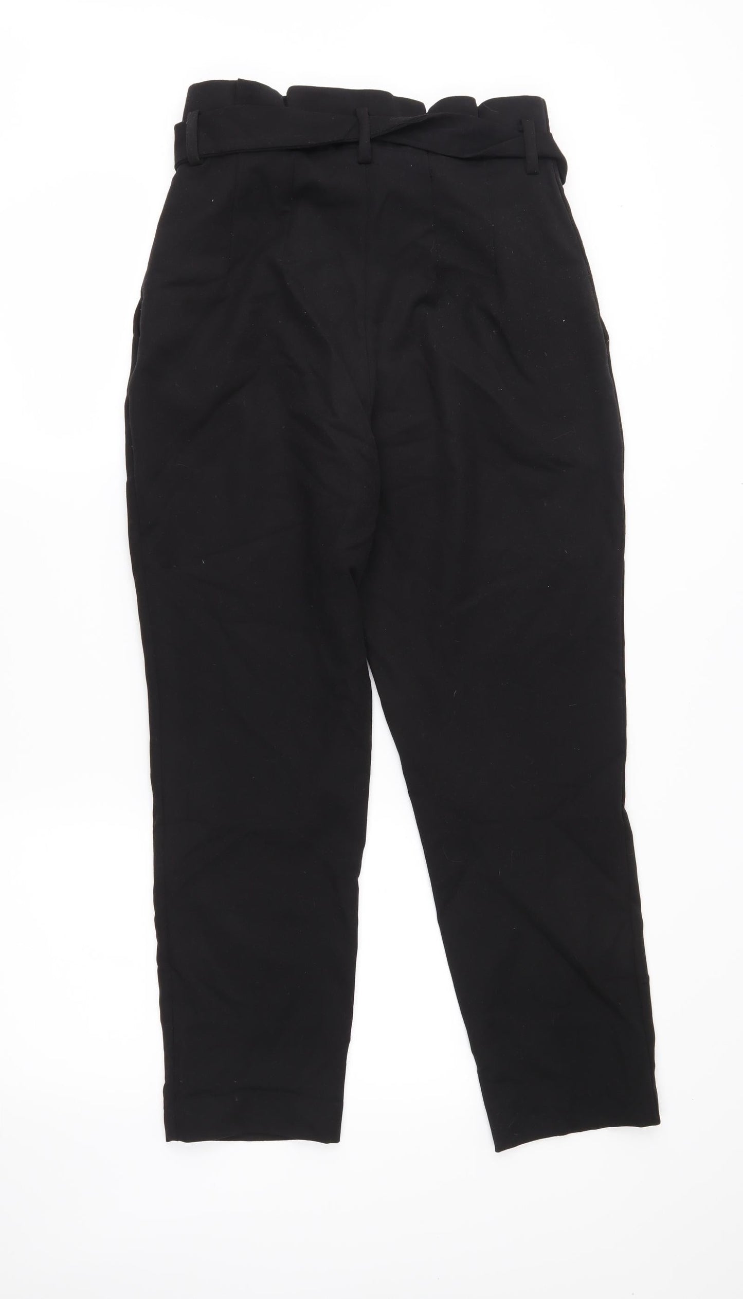 Womens UK Size 10 H&M Regular Fit  Black Trousers