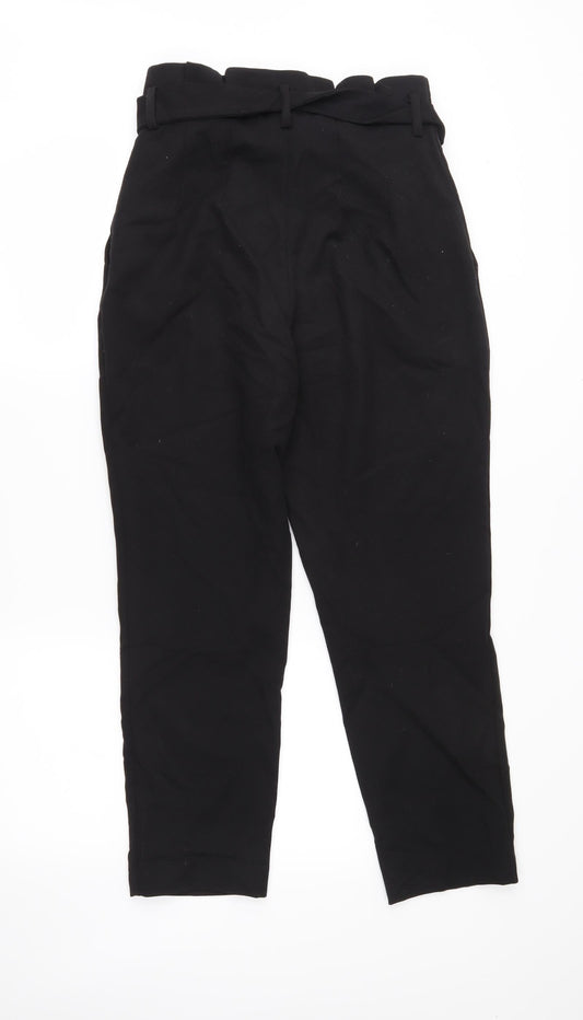 Womens UK Size 10 H&M Regular Fit  Black Trousers