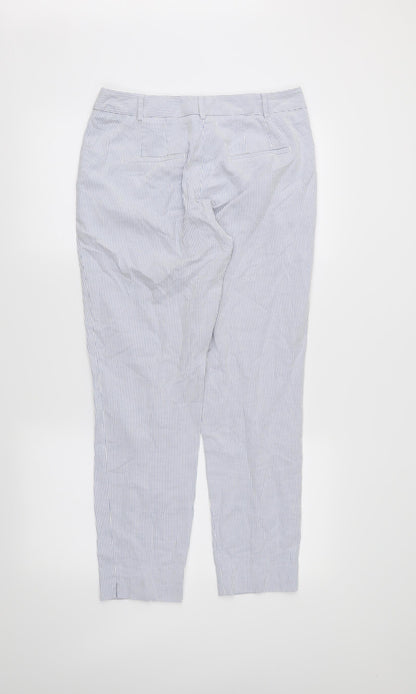 Womens UK Size 36 in Zara Regular Fit  White Trousers