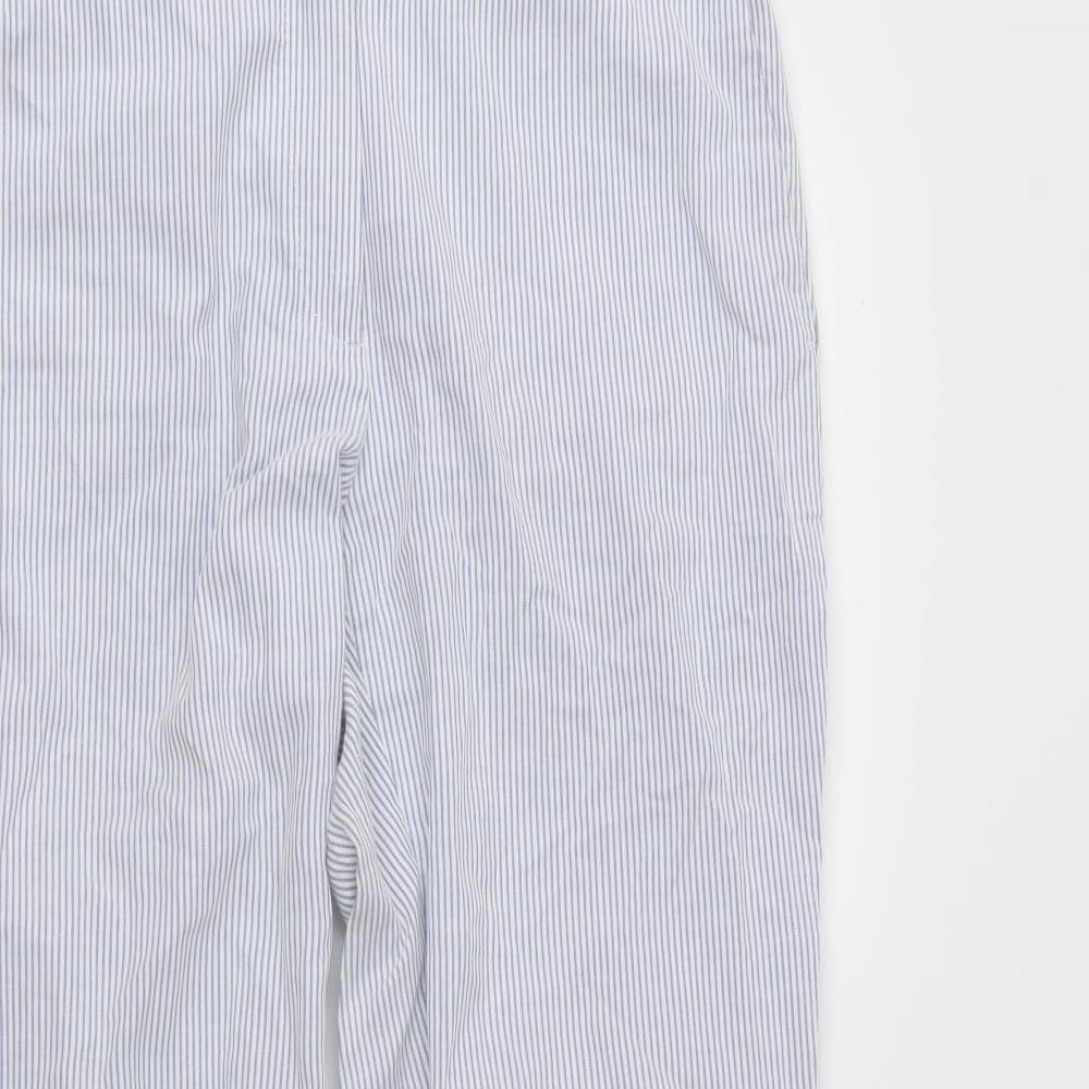 Womens UK Size 36 in Zara Regular Fit  White Trousers