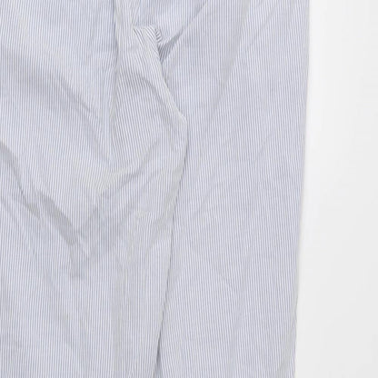 Womens UK Size 36 in Zara Regular Fit  White Trousers
