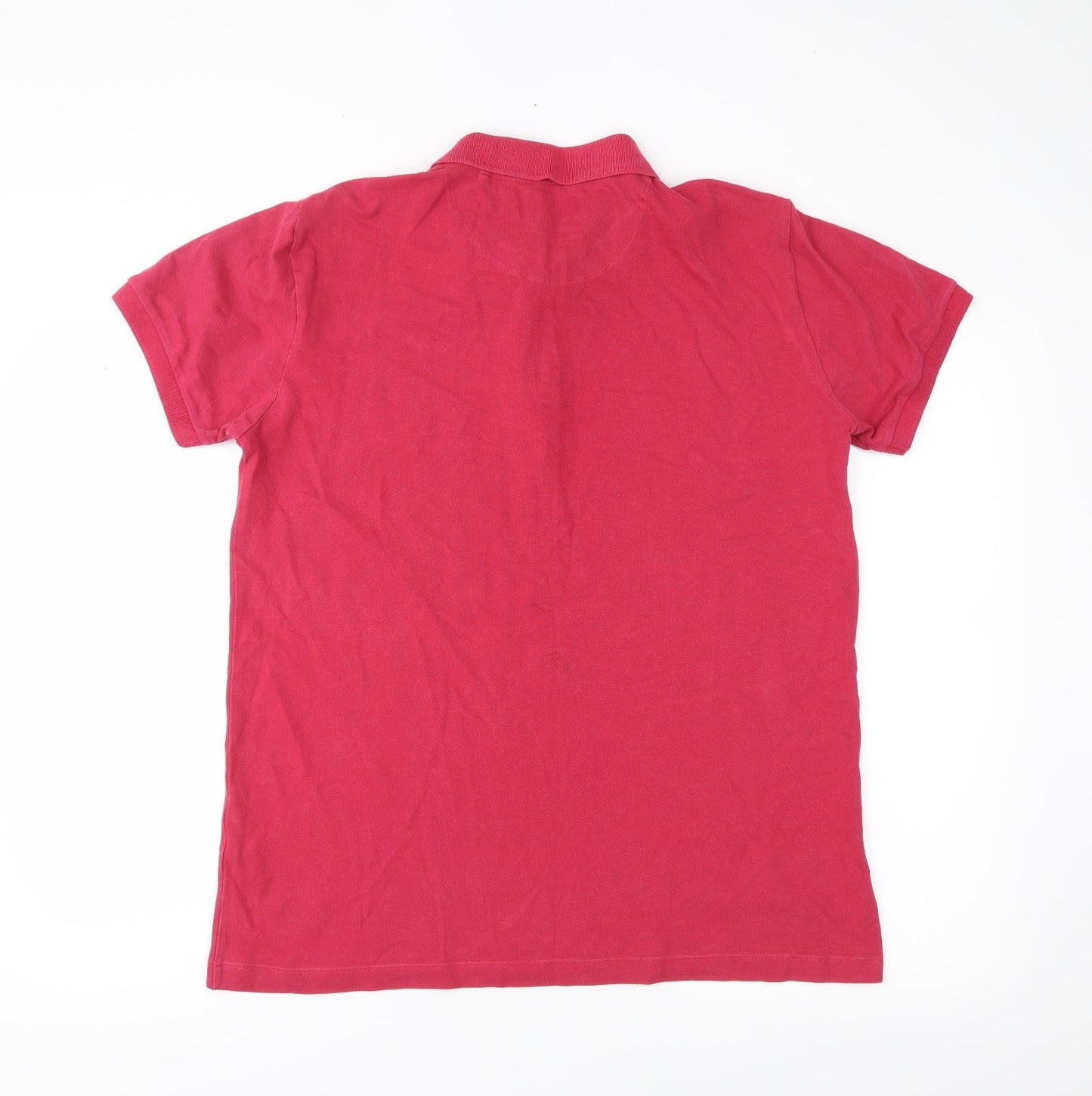Acw85 Mens Pink    Polo Size L