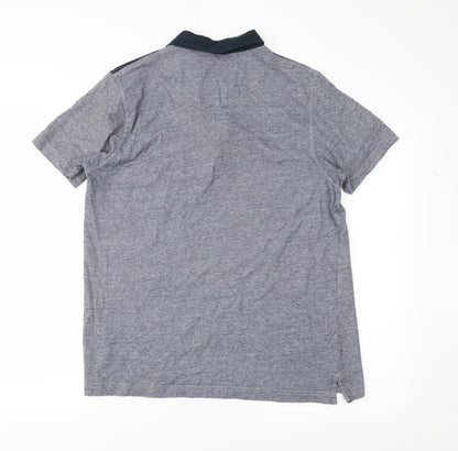 Easy Mens Grey    Polo Size L