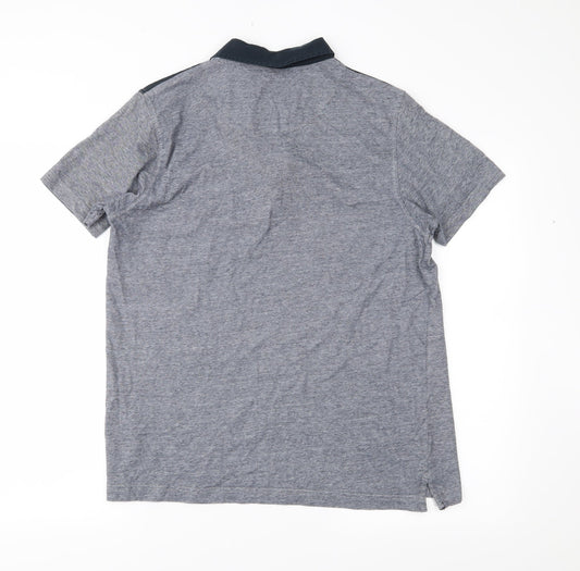 Easy Mens Grey    Polo Size L