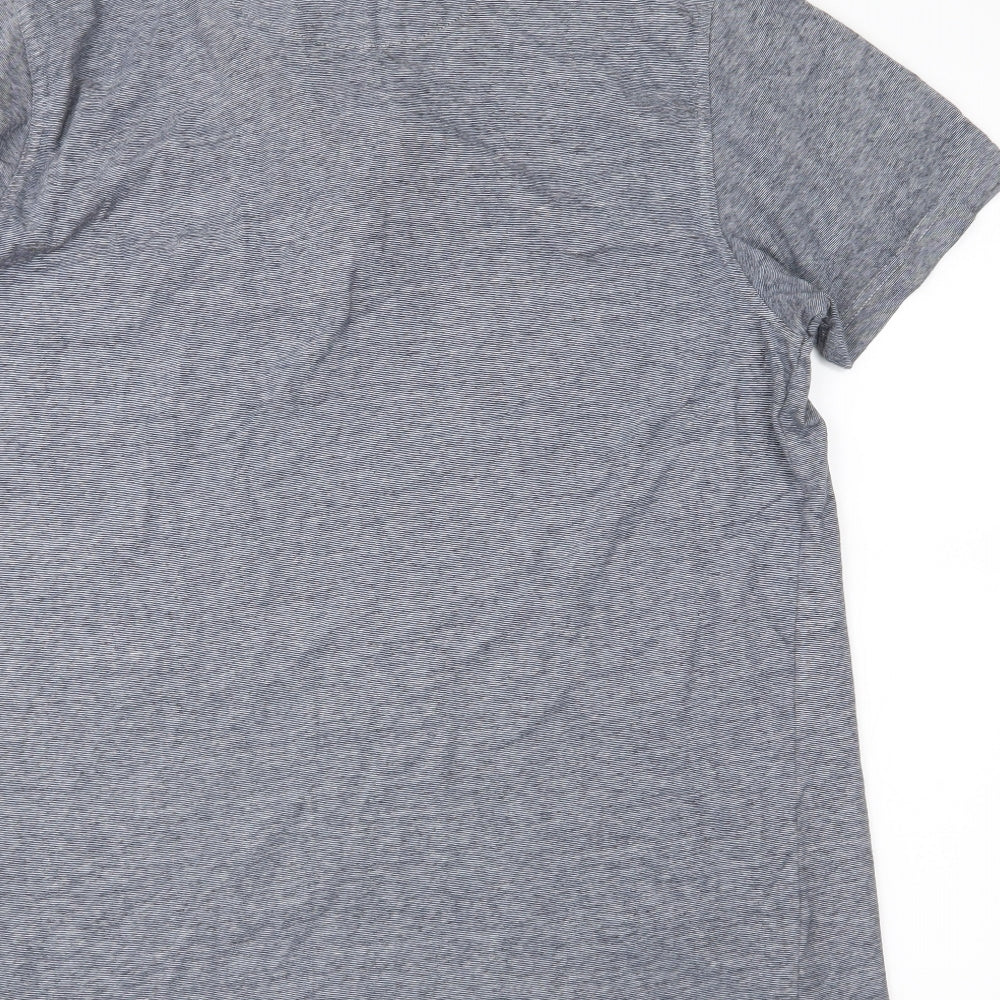 Easy Mens Grey    Polo Size L