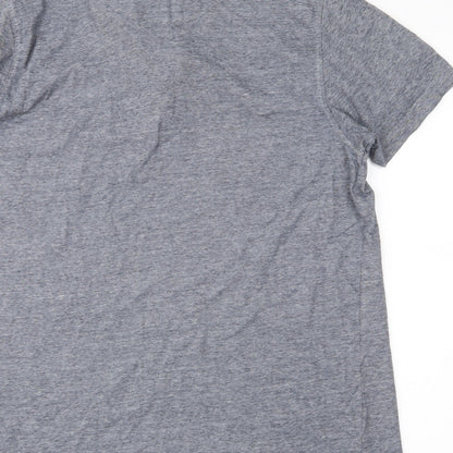 Easy Mens Grey    Polo Size L