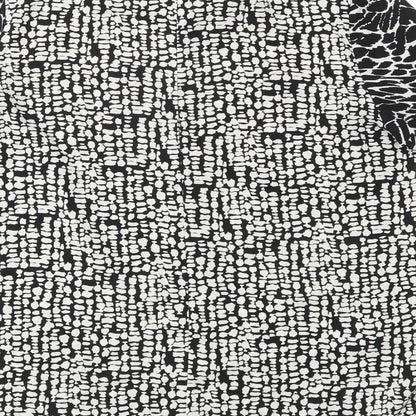 M&S Womens Black Animal Print  Basic Blouse Size 10