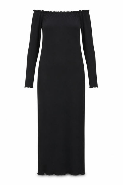 Femme Luxe Womens Black   Maxi  Size 6