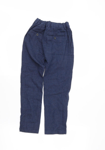 H&M Boys Blue   Dress Pants Trousers Size 9 Years