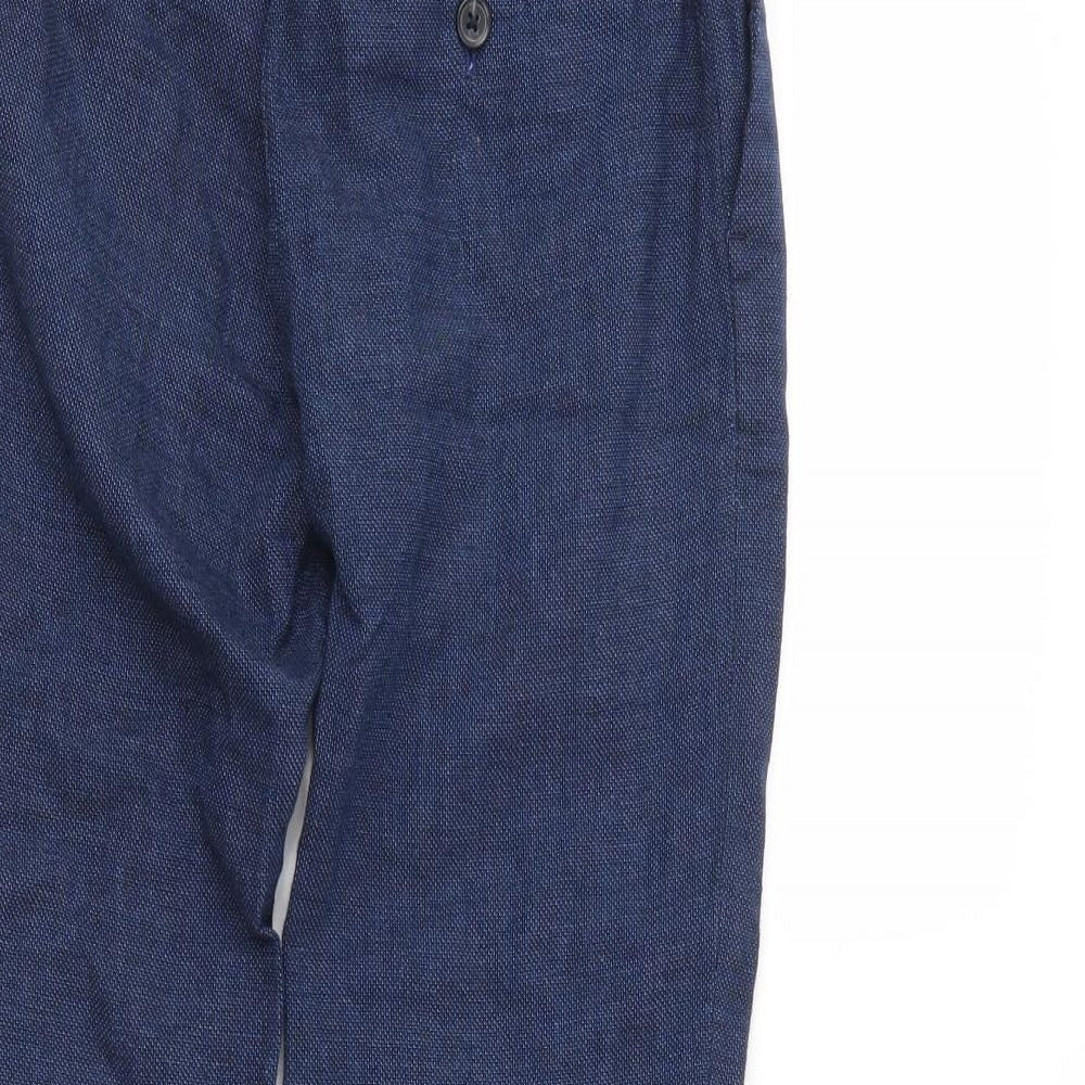 H&M Boys Blue   Dress Pants Trousers Size 9 Years