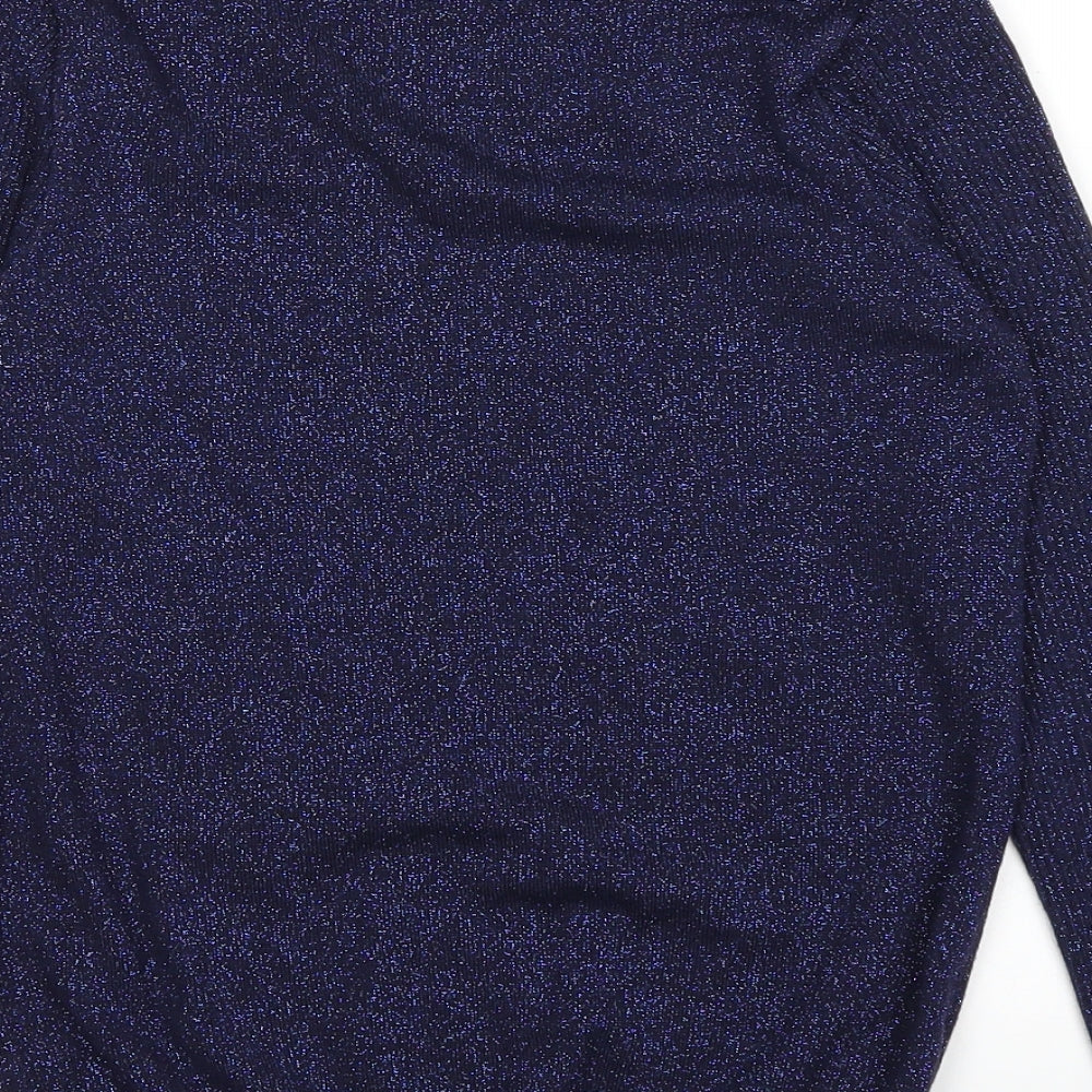 Dunnes Womens Blue   Pullover Jumper Size S