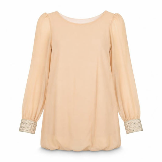 Front view of Atmosphere women’s pink mini, size UK 8