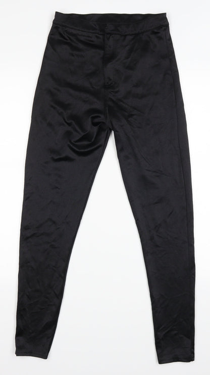 Womens UK Size S Light before Dark Regular Fit  Black Trousers