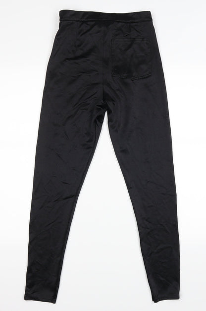Womens UK Size S Light before Dark Regular Fit  Black Trousers