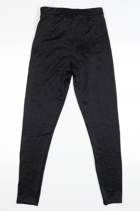 Womens UK Size S Light before Dark Regular Fit  Black Trousers