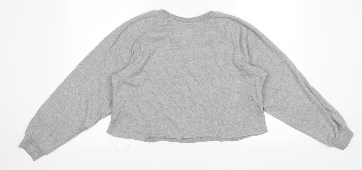 Pull&Bear Womens Grey   Pullover Jumper Size XS